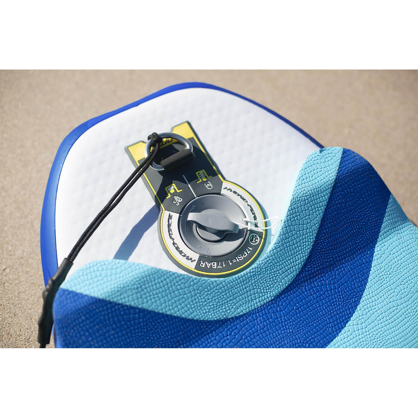 Tabla Surf Hinchable Bestway Hydro-Force Compact Surf 8 243x57x7 cm Con Bomba y Bolsa de Viaje - Imagen 10